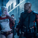 Harley Quinn (Margot Robbie) and Deadshot (Will Smith) bond over contractual obligations.